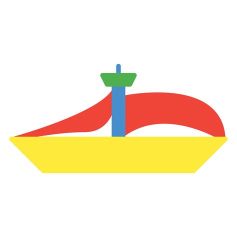 Ship icon or logo illustration flat color style 36124175 Vector Art at ...