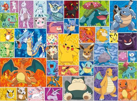 Buffalo Games Pokémon Cadres Pokémon Puzzle de 1000 pièces