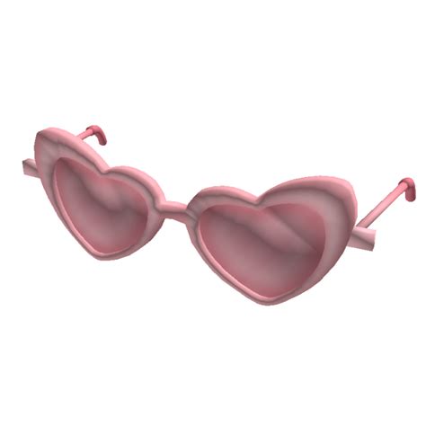 Pink Heart Glasses Roblox Wiki Fandom