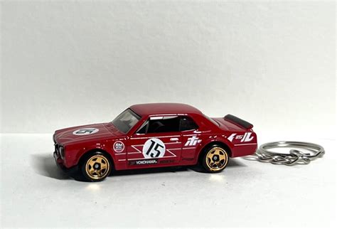 Hot Wheels Nissan Skyline HT GT X Keychain Etsy