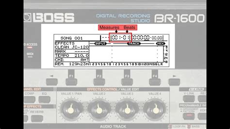 Boss Br Tips And Tricks Recording Audio Before Bar Youtube