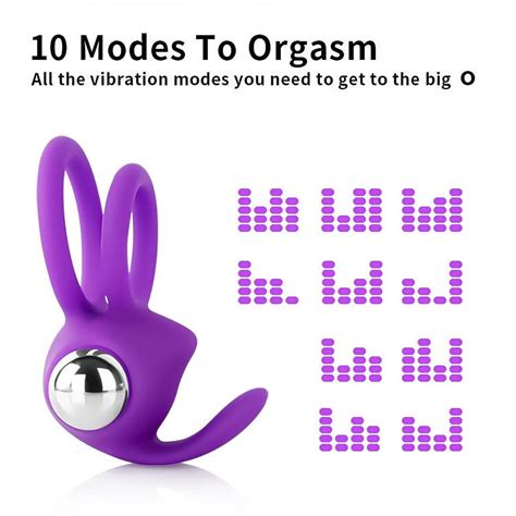 Full Silicone Vibrating Cock Ring Waterproof Rechargeable Penis Ring Vibrator With 8 Modes