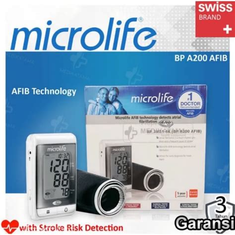 Tensi Meter Digital Microlife Bp A Afib Lazada Indonesia