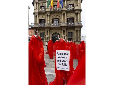 Nyack Native Gets Naked At Protest In Pamplona Nyack NY Patch