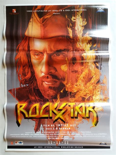 ROCK STAR – Bollywood Cinema Poster