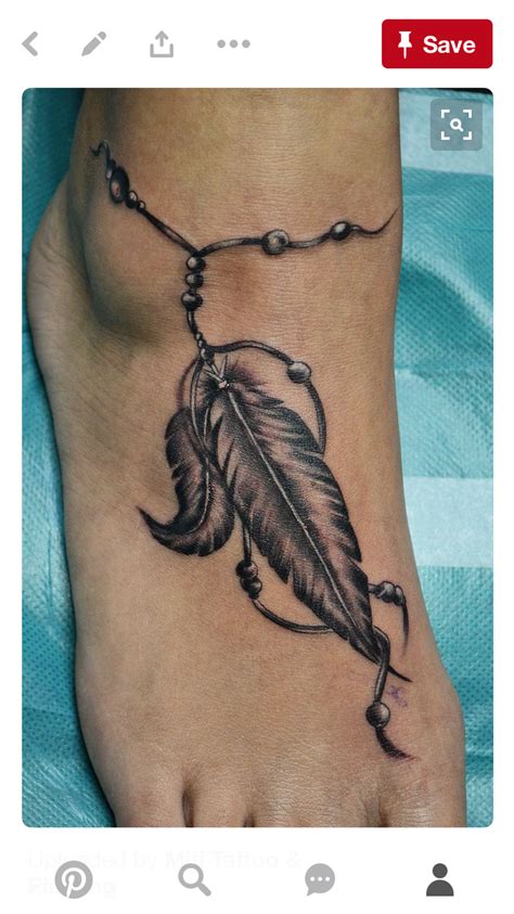 Tattoo Plume, Feather Tattoo Ankle, Indian Feather Tattoos, Feather ...