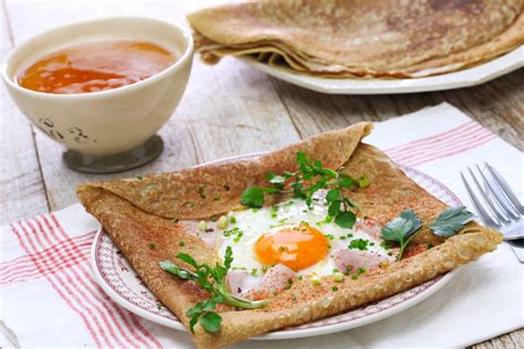 Savory Crêpe recipe The Buckwheat Galette Bretonne