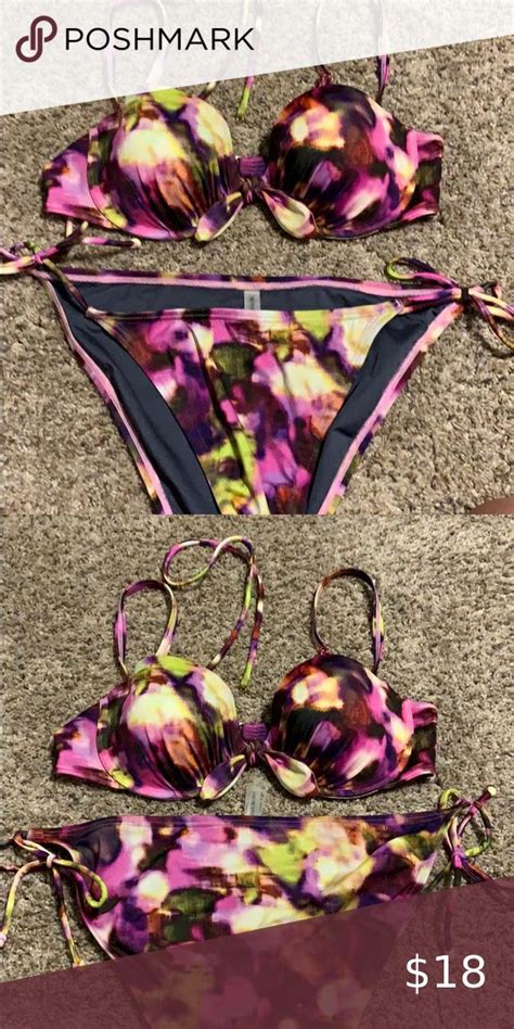 Multi Colored Bikini Bikinis Multicolor Bikini Victoria Secret Bikini