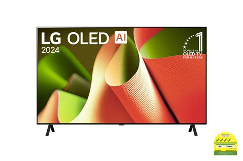 65 inch LG OLED AI B4 4K Smart TV 2024 - OLED65B4PSA.ATC | LG SG