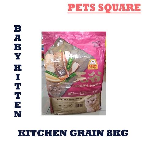 Jual KITCHEN FLAVOR Premium Cat Food For Kitten Baby Kitten 8kg