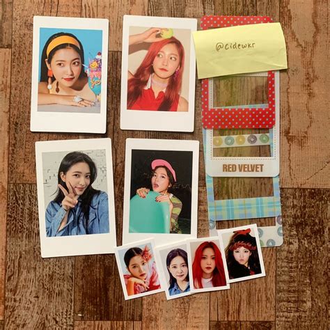 Jual Pc Yeri Red Velvet Trolls Polaroid Set Shopee Indonesia