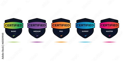 set  company training badge certificates  determine based