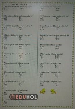 Onluk Birlik Eduhol Etkinlik Ndir Oyun Oyna Test Z Video Zle