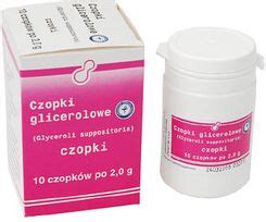 Czopki Glicerolowe 1 G 10 Szt Opinie I Ceny Na Ceneo Pl