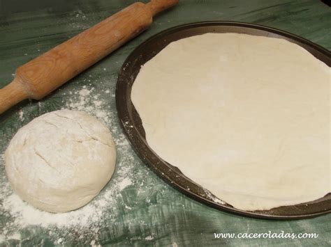 Masa Para Pizza Sin Levadura Caceroladas