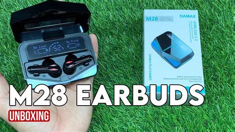 M28 Tws Wireless Earbuds Review And Unboxing M28 Earbuds Display And With Power Bank 💯 ️ Youtube