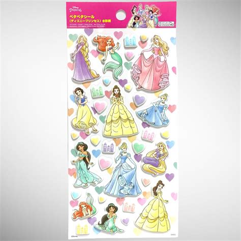 Disney Princess Puffy Stickers Sticker Books Scrapbooking Card Making