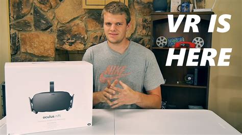 Oculus Rift Cv1 Unboxing Youtube