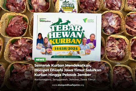 Campaign Tebar Hewan Kurban H Dompet Dhuafa Jatim