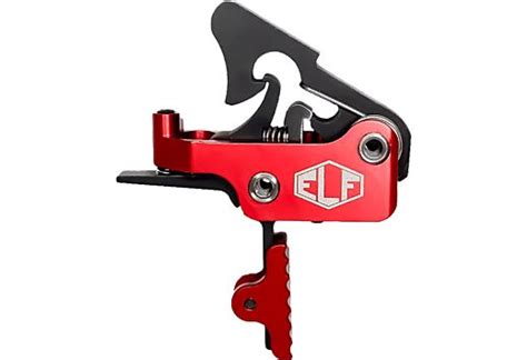 Elftmann Trigger Apex Pro Ar Pltfrms Straight Lbs Red