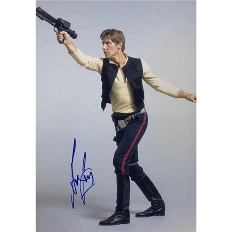 Star Wars Harrison Ford Autograph Photo