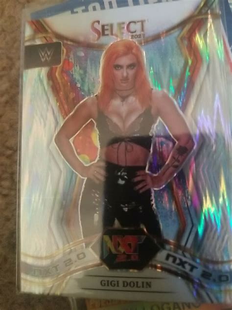 2022 WWE Panini Select Retail NXT 2 0 Silver Flash Prizm 1 Gigi Dolin