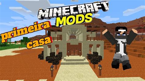 Minecraft Mods EP 04 Fiz Minha Primeira Casa Pojavlacher 1 16 5