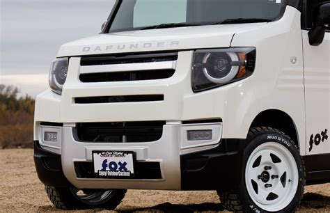 The ‘DAFUNDER’ Is A Honda N-Van With A Land Rover Face | Carscoops