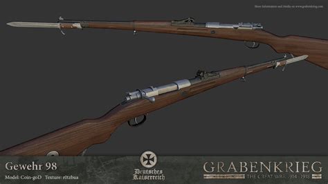 Gewehr 98 /w bayonet image - Grabenkrieg: The Great War 1914–1918 mod ...