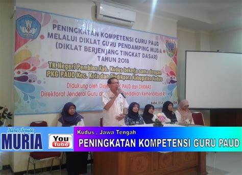 Lima Hari Guru Paud Kudus Ikuti Diklat Peningkatan Kompetensi Kabar