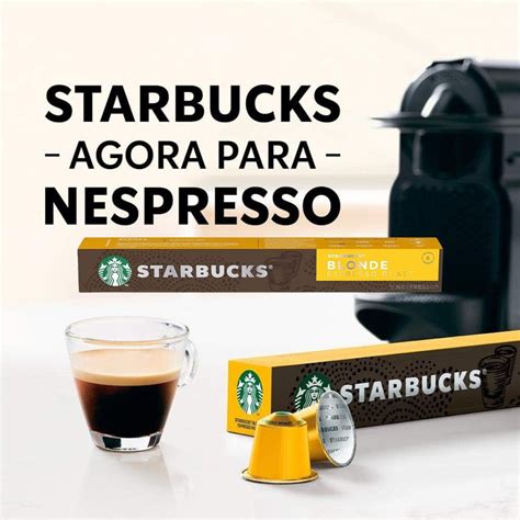 Nespresso Caf Em C Psula Starbucks Blonde Espresso Roast C Psulas