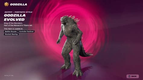 How To Get The Godzilla Evolved Skin In Fortnite