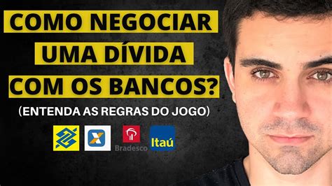 Como NEGOCIAR UMA DÍVIDA os bancos SEM PAGAR JUROS BANCO NÃO