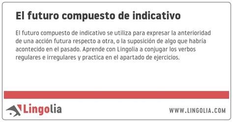 50 Ejemplos De Verbos En Futuro