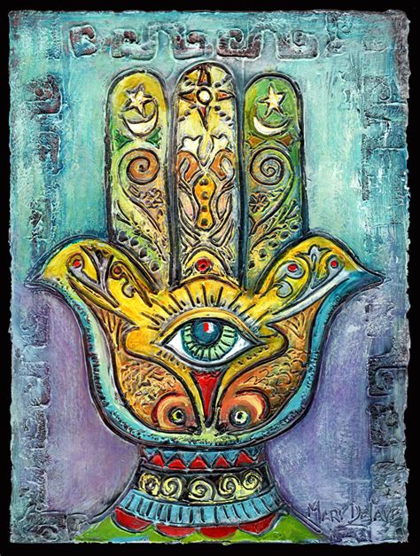 The Hamsa Hand Arabic Or Hamesh Hand Hebrew Is An Old And Still