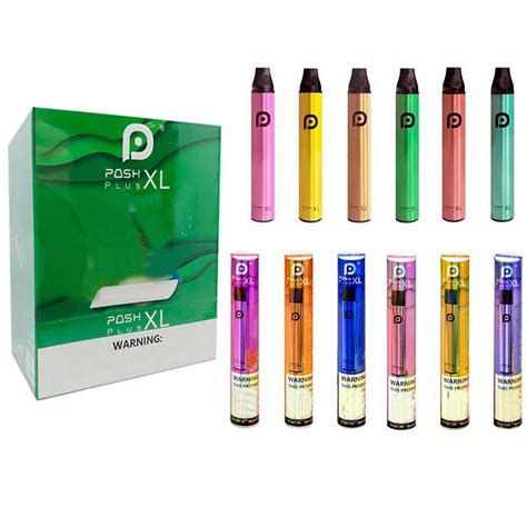 China 80 Flavors Electronic Cigarette Posh Plus XL Disposable Vape Pen