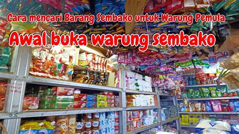 Awal Buka Warung Sembako Pemula Ide Usaha Warung Sembako Minimalis