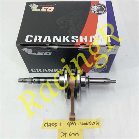 HONDA EX5 CLASS RACING CRANKSHAFT LEO OPEN JET 6MM CRANK SHAFT CLASS I