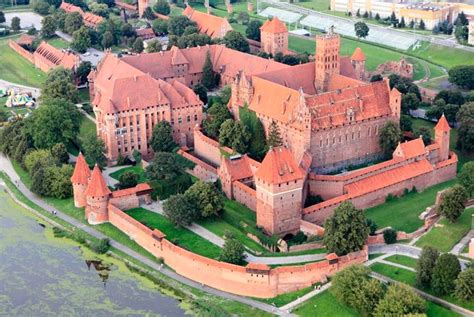 Malbork Castle, Poland the largest castle ever built : r/castles