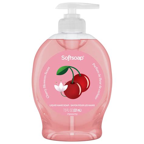 Softsoap Limited Edition Cherry Blossom Liquid Hand Soap 75 Oz Pump Bottle