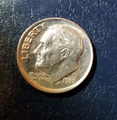 Possible 1988 P Dime Off Center Error Coin Talk