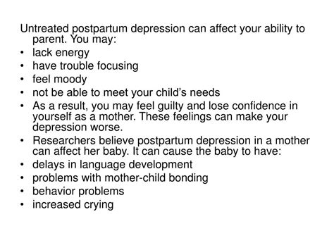 Ppt Postpartum Depression Powerpoint Presentation Free Download Id