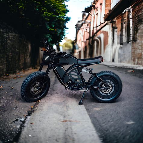 The Droog X Volcon Brat Electric Bike With Motorcycle Inspiration