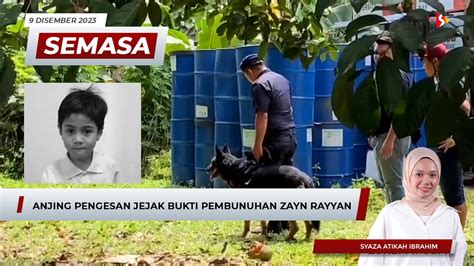 SEMASA 6 Petang 9 Disember 2023 Anjing Pengesan Jejak Bukti