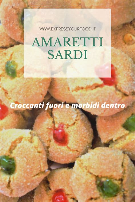 Amaretti Sardi Con Mandorle E Albumi Ricetta Velocissima Artofit