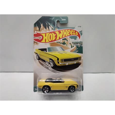 Chevrolet Camaro 1969 Convertible 210 Walmart Exclusive 164 Hot Wheels Bcn Stock Cars