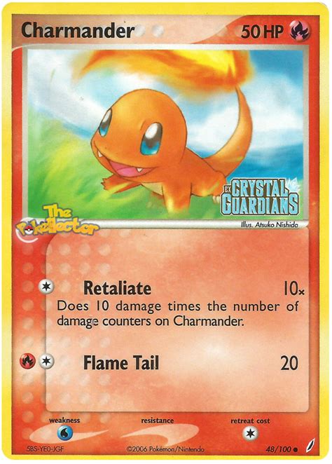 Charmander Ex Crystal Guardians Pok Mon Karty