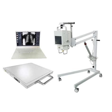 Digital Radiography X Ray System 100mA 5kw Mobile High Frequency Dr