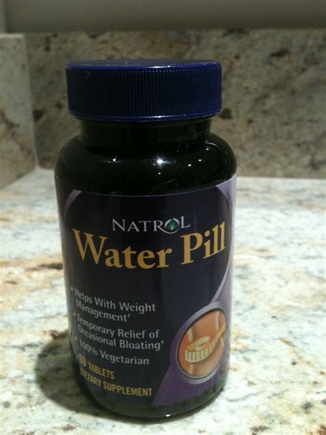 Water Retention Pills - Little Choices Everyday