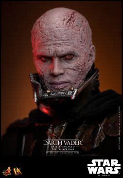 Star Wars Battle Damaged Darth Vader By Hot Toys The Toyark News